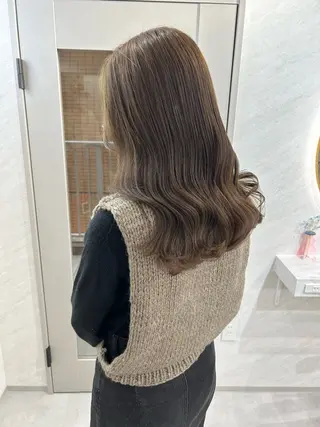 ロング カラー 髪質改善will hairdesignのヘアスタイル
