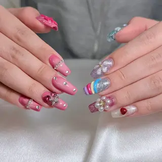 ネイル w wのネイルデザイン