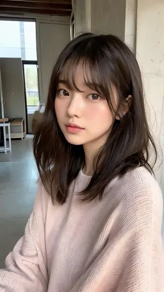 セミロング 奈那🪼🦋 カットモデル募集🎀のヘアスタイル