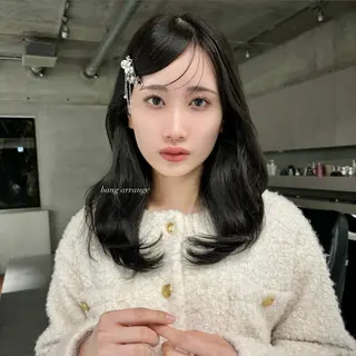セミロング 表参道レイヤー Kinoのヘアスタイル