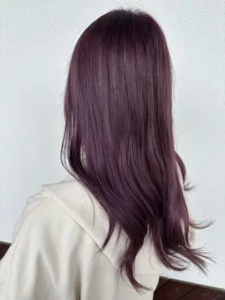 ロング ルプラボウ あいか 韓国ヘア/艶髪のヘアスタイル