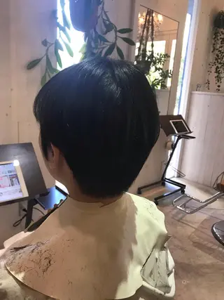 ショート 長尾 桃佳のヘアスタイル