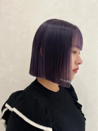 ショート カラー ヘアアレンジ 渋谷のブリーチカラー シェフ🧑‍🍳蓮のヘアスタイル
