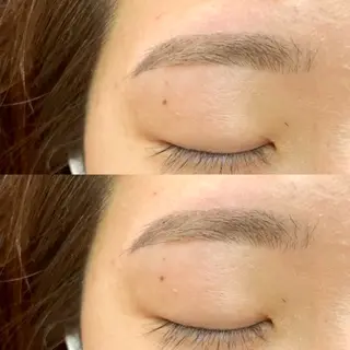 アイブロウ まつ毛パーマ🐏 NANAMIのマツエク・マツパデザイン