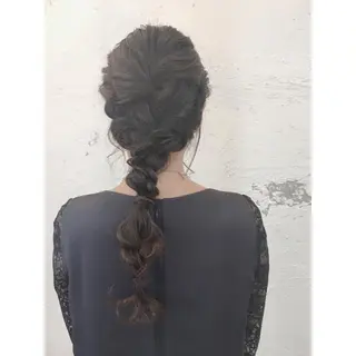 ヘアアレンジ fio マナミのヘアスタイル