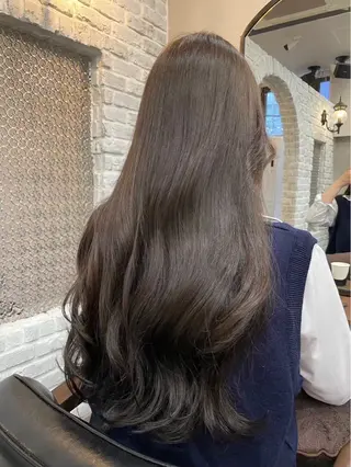 ロング カラー ♱·༝ホノカ.⋆♱【 デザイン／複雑履歴】のヘアスタイル