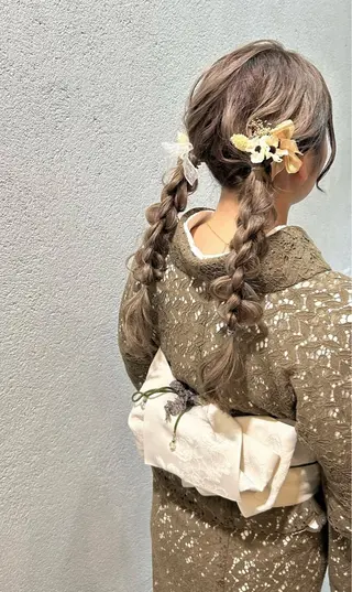 ロング カラー ヘアアレンジ SHIORI💜口コ ミNo.1艶カラーのヘアスタイル