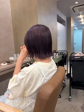 カラー 明賀 瞳 /みょうが ひとみのヘアスタイル