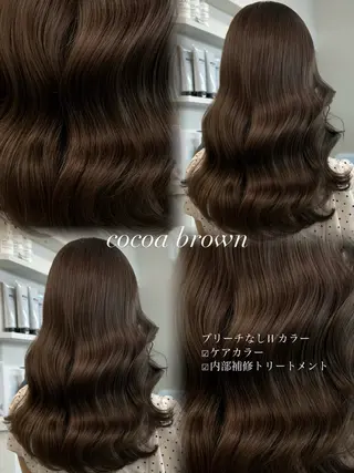 ロング カラー 💍モテる艶髪 透明感カラー💖のヘアスタイル