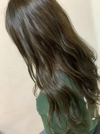 ロング カラー 隅田 美樹のヘアスタイル
