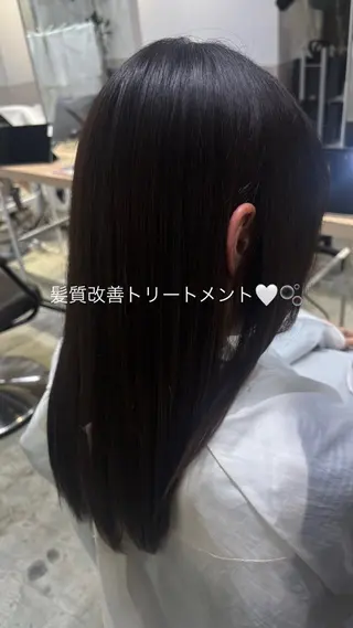 ロング 山本 あのんのヘアスタイル