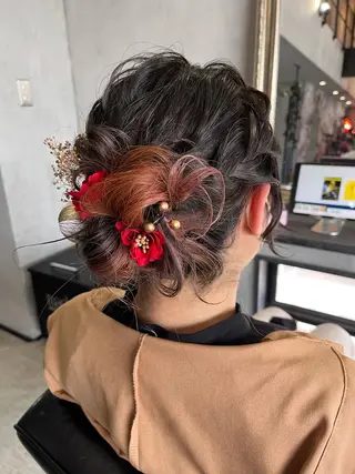 ヘアアレンジ 西村 真実子のヘアスタイル