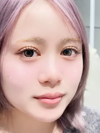 マツエク・マツパ 梅津/cherien 渋谷・明治神宮前のマツエク・マツパデザイン