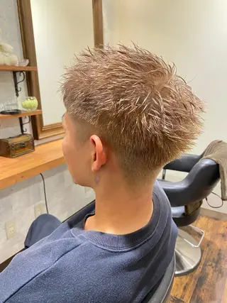 ショート カラー メンズ ミモリ ユウタのヘアスタイル