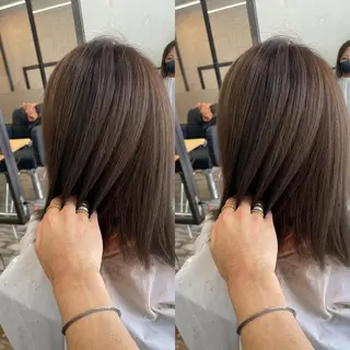 ミディアム カラー ギャルの革命児 秀斗のヘアスタイル