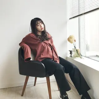 ロング カラー パーマ 大人可愛いHair ❤︎Ayakoのヘアスタイル