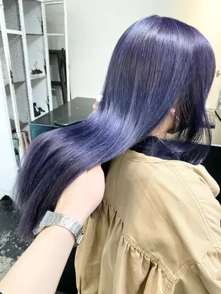 ミディアム カラー パーマ ヘアアレンジ メンズ キッズ ブリーチ　ハイトーン 特化🌈フジタハルキのヘアスタイル