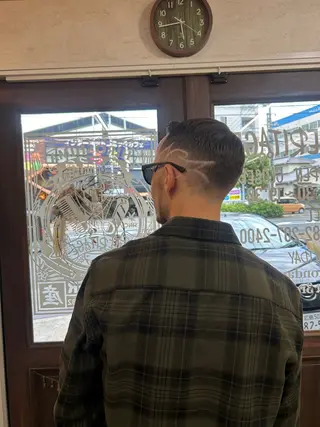 ショート HERITAGE 矢賀店所属・フェードカット🌟/ 立花水月のヘアスタイル