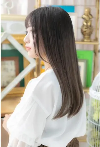 ロング 中野 雄介のヘアスタイル