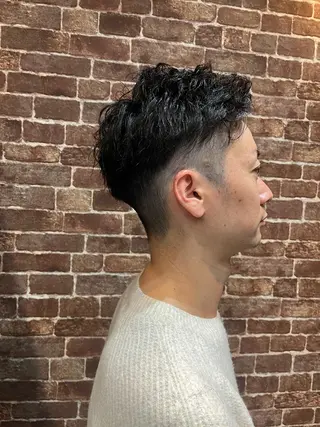 ショート カラー パーマ ヘアアレンジ メンズ キッズ ネイル マツエク・マツパ アイブロウ 久木原 ゆりのヘアスタイル