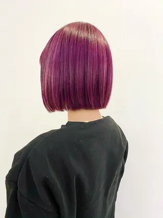 ショート カラー シールエクステ×美髪 改善/ヨシモトカンジのヘアスタイル