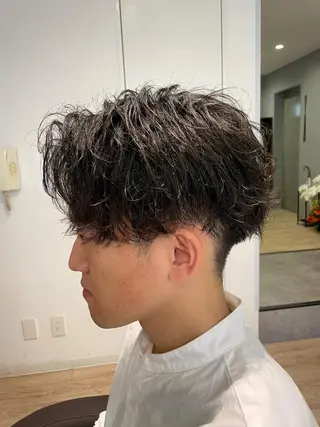 メンズ Ryo 難波 メンズサロンのヘアスタイル