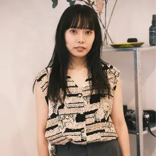 ロング パーマ 統括店長/ヤマモト ユウトのヘアスタイル