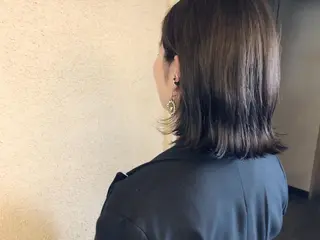 ミディアム カラー 髪質改善/艶髪/ 木山ゆかりのヘアスタイル