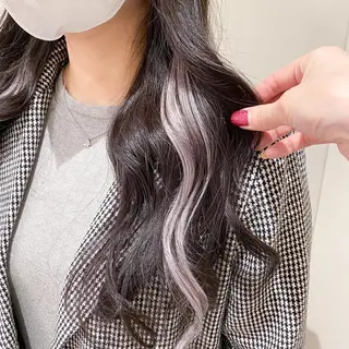 ロング 横浜🍒ルーツカラー エクステ／RIEのヘアスタイル