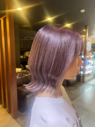 ミディアム Makino🌷 牧野有花のヘアスタイル