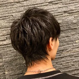 ショート メンズ 浅見 天翔のヘアスタイル