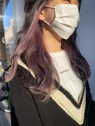 ロング 小林 朋花のヘアスタイル