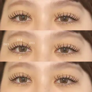 マツエク・マツパ 提箸 希歩のマツエク・マツパデザイン