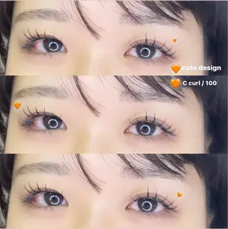 マツエク・マツパ ICY❁⃘eye aikaのマツエク・マツパデザイン