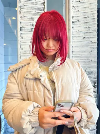カラー 🌈村松滉太髪質改善 レイヤーカット🌈のヘアスタイル