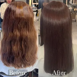 セミロング カラー 今村 若春のヘアスタイル