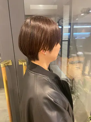 ショート ヤタガイ ミツエのヘアスタイル