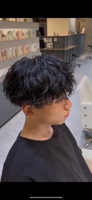 パーマ メンズ 森野啓斗/メンズ/ 韓国系🇰🇷のヘアスタイル