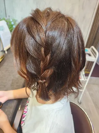 ショート ヘアアレンジ サロンソレイユ(マツ エク/ヘアセット)の眉毛・アイブロウイメージ
