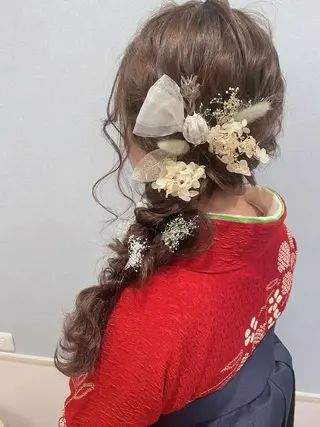 ロング ヘアアレンジ 大阪/ヘアアレンジ /似合わせset💐のヘアスタイル