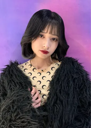 ミディアム カラー ハイトーン/パーマ/ メンズ / 櫻本🌐のヘアスタイル