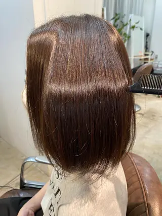 ミディアム パーマ 栗田 大輝のヘアスタイル