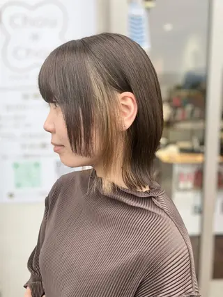 ショート ヘアデザインシュシュ所属・斉藤 三千夫のヘアスタイル