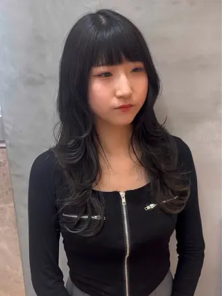 ロング Tiktok5.8 万人🔥HAOのヘアスタイル