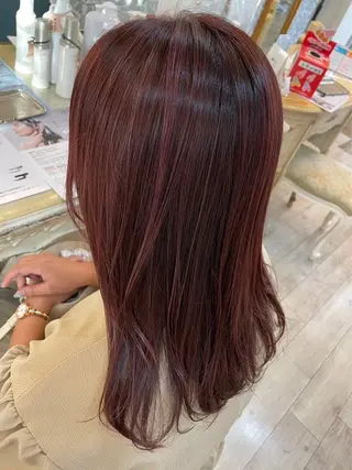 ロング Ichiyanagi Ayanaのヘアスタイル