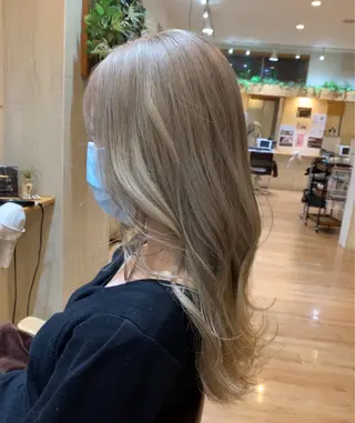 ロング 原田 はなのヘアスタイル