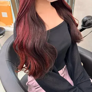セミロング 💖札幌カラー 指名No.1💖玲奈のヘアスタイル