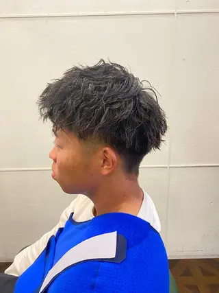 ショート パーマ メンズ 西村 恵祐のヘアスタイル