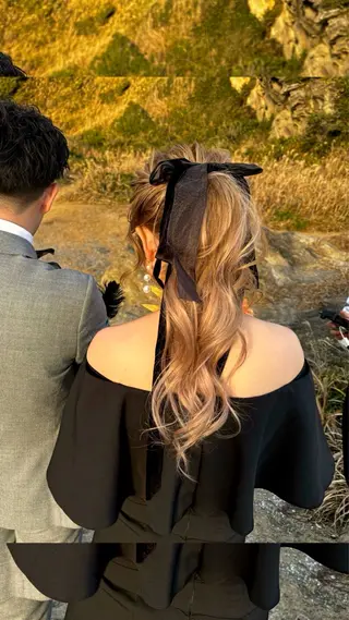 ロング HIROKO / 透明感暖色カラー🎀のヘアスタイル