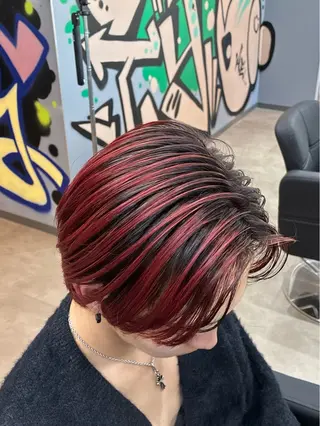 メンズ メンズバレイヤージュ 🔥千咲斗のヘアスタイル